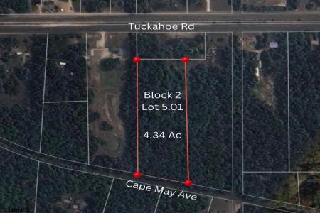 Bl 5.01 Lot 2 Cape May Ave, Dorothy, 08317